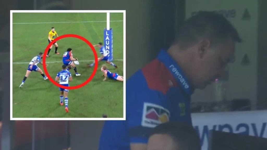Nouvelles de la NRL 2022 : Adam O’Brien part en trombe après une gaffe monumentale, Bulldogs vs Knights