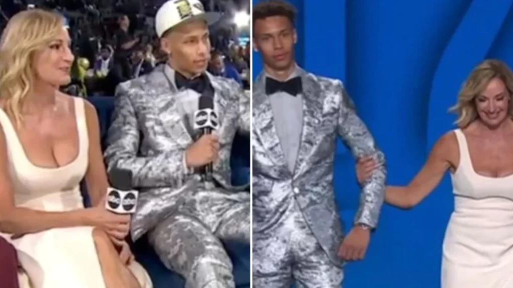Draft NBA 2022 : La maman de l’Australien Dyson Daniels vole le spectacle, réaction