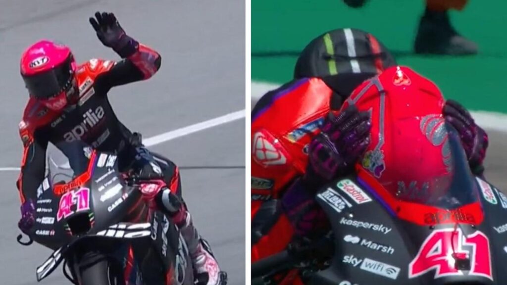 Aleix Espargaro en larmes après « l’une des plus incroyables gaffes que j’ai jamais vues ».