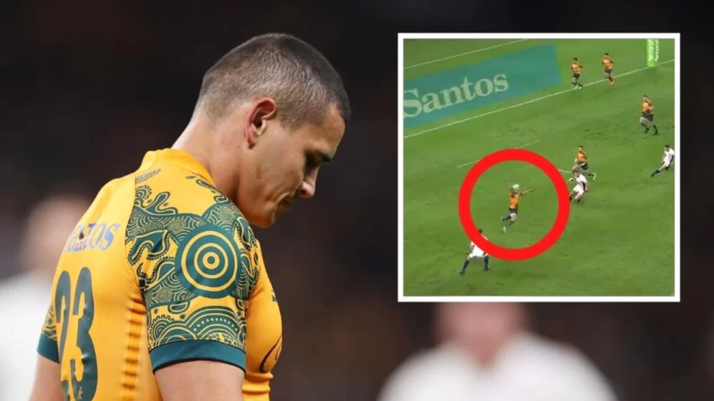Score en direct de Wallabies vs Angleterre : carton jaune pour Izaia Perese, vidéo, réaction.