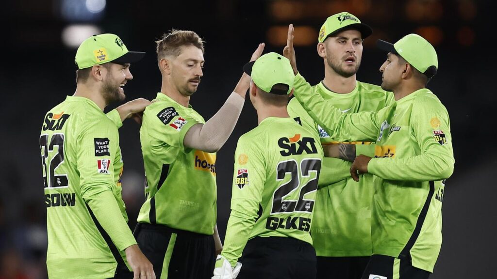 Cricket 2022 : Sams a sauvé la saison du Thunder.