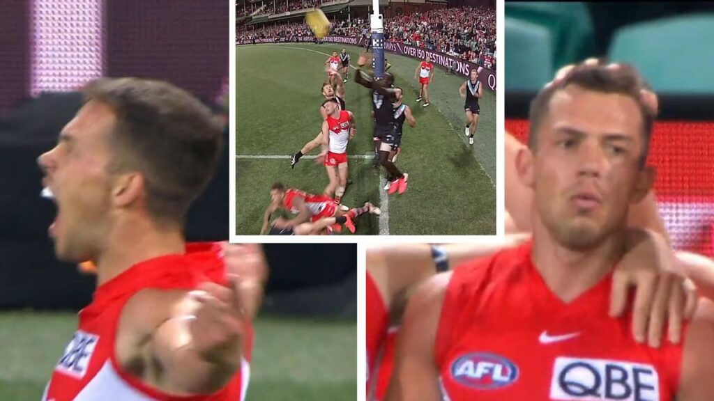 AFL 2023 : Le « match de l’année » se termine dans l’incrédulité la plus totale après la victoire de Port sur les Swans, célébration d’Ollie Florent